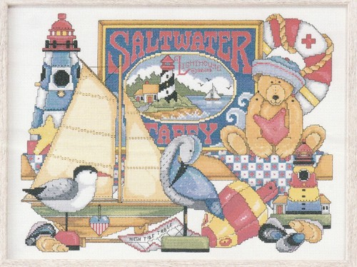 Seaside teddy bear - seaside,