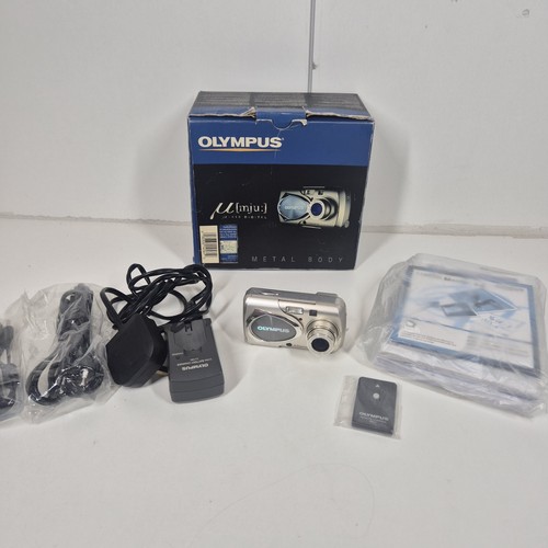 Olympus mju 410 silver 0mp - silver, 4.0mp