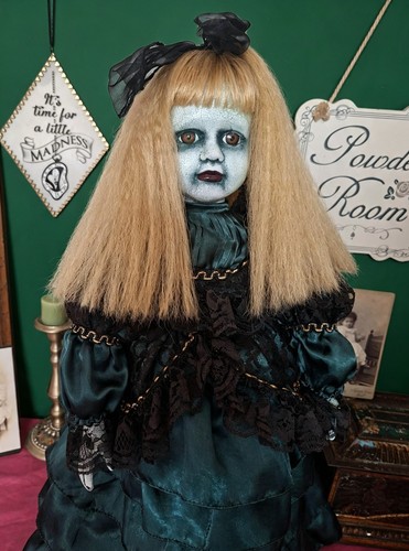 Ooak horror doll gothic - ooak,