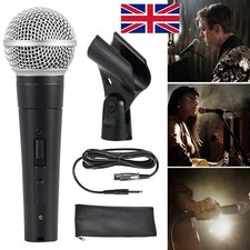 For Shure SM58 Dynamic Vocal Microphone Wired Mic with On/Off Switch With Cables