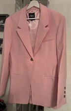 Zara blazer, size M, immaculate, pink with lining, beautiful item