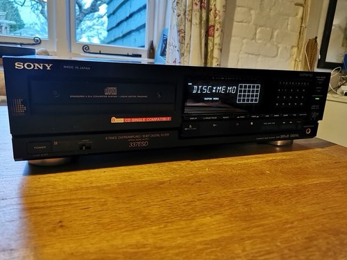 Sony cdp 337esd - sony, player
