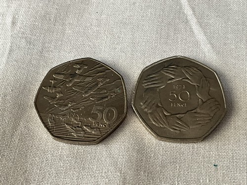Pair vintage old large - pair,