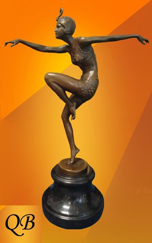 Art deco bronze con brio - bronze,