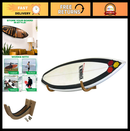 Surfboard wall rack for - surfboard,