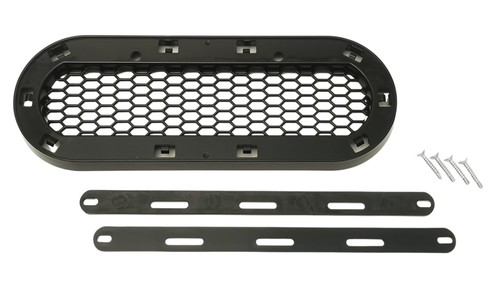 Black gloss logo holder emblem - gloss,