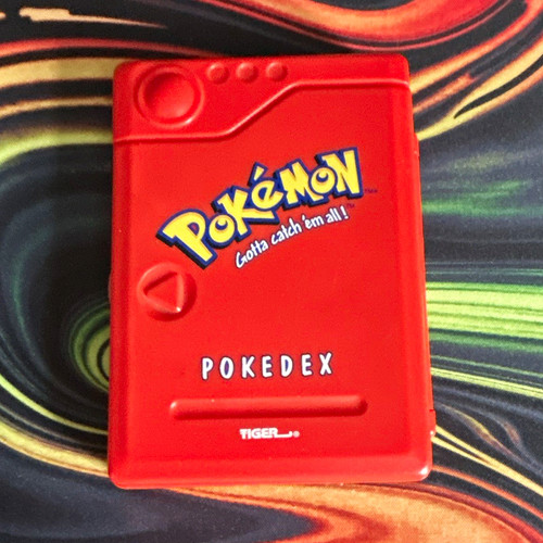 Vintage 1998 tiger pokédex - 1998,