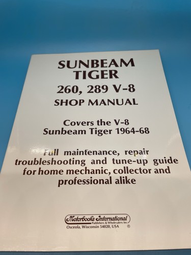 Sunbeam tiger 260 289 - tiger, 260,
