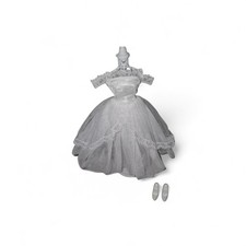  Sindy Doll Outfit White Tulle