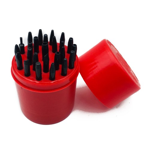 25pcs assorted sizes - assorted, punches