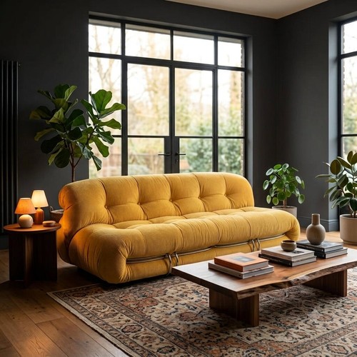 Cassina soriana sofa design - soriana,