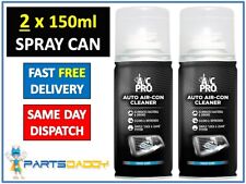 2 x A/C Pro Auto Air Con Conditioning Car Cleaner Purifier Bomb Fresh STP 300ml