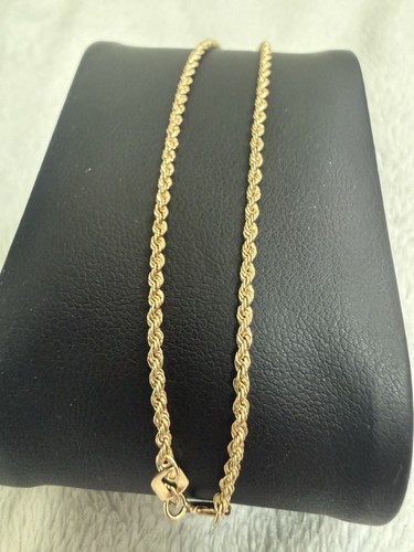 10kt solid yellow - , rope