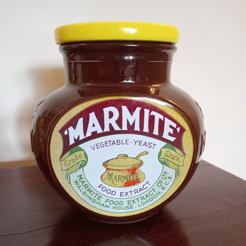 Large ceramic marmite jar with - jar,
