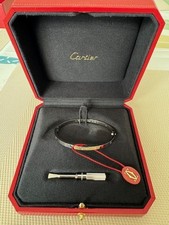 Cartier 18K White Gold  Love Bracelet Size 18cm - New Unworn