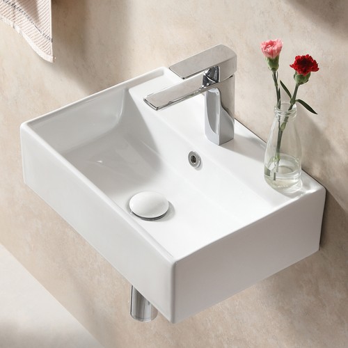 Small bathroom sink wall - small,