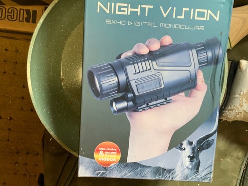 Night vision camera hand - night,