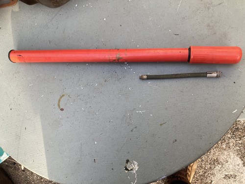 Vintage used bicycle - pump, ex