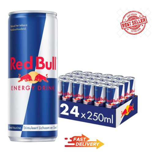 Red bull energy drink - red,