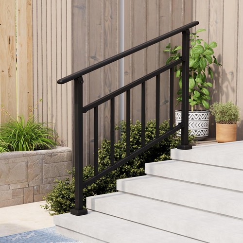 Step wrought iron handrail - 3/4,