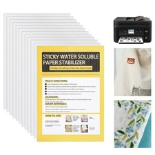 12 A4 Stick and Stitch Water