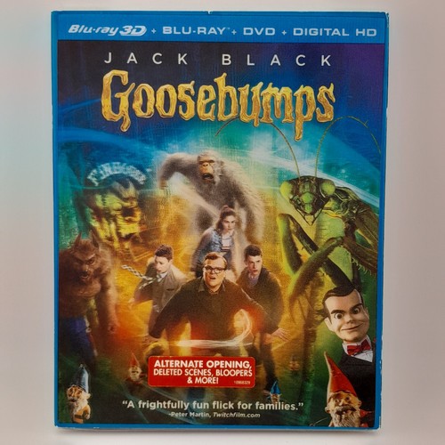 Goosebumps blu ray - goosebumps, 3d