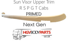 SCANIA R, S, P, T, G Sun Visor Upper Trim PRIMED