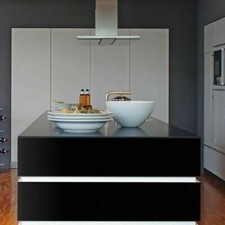 2.1m x 90cm BLACK GLOSS VINYL