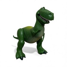 Disney Pixar 2011 Mattel Toy Story Talking Rex Dinosaur Figure Moving Arms 
