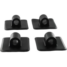4x Inflatable Boat Sailing Engine Parts Outboard Motor Mount Brackets Black