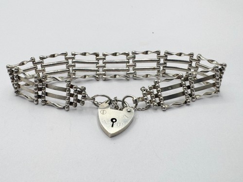 Vintage solid silver 925 bar - silver,