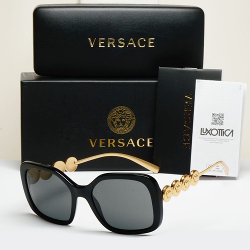 Versace sunglasses black gold - sunglasses,