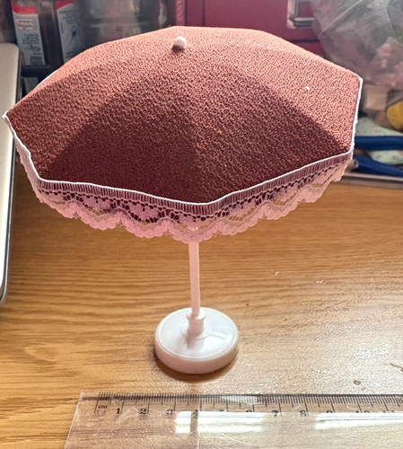 Lundby brown sun umbrella - , from