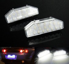 2x LED Licence Number Plate Light Fit For 03-12 Mazda RX8 07-12 Mazda6 GH Atenza