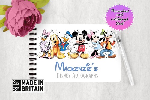 Personalised disney autograph - disney,