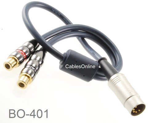 1ft pin din - 5-pin,