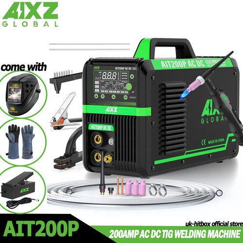 Aixz 200amp 5in1 tig - 200amp, ac/dc