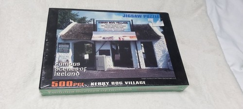 Kerry bog village turf cutters - village,