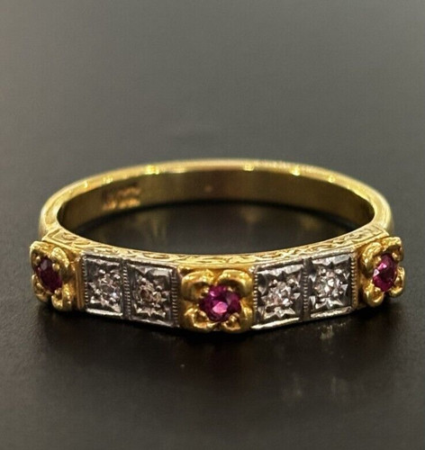 18ct 750 yellow gold diamond - 750,
