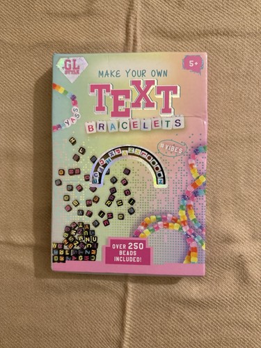 Make your own - text, bracelets