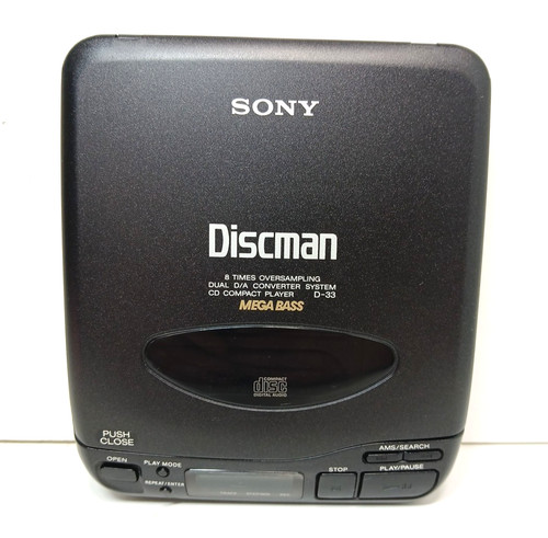 Sony discman portable cd - sony,