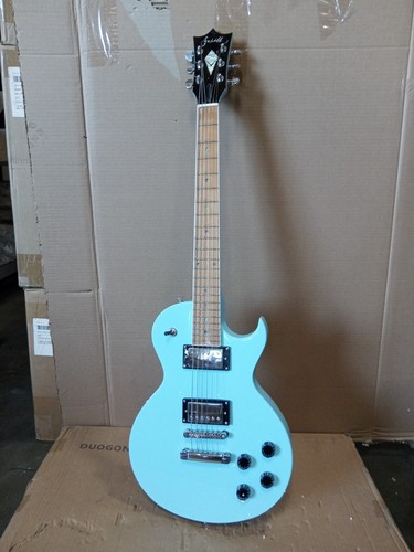 Open box blue - box, guitar