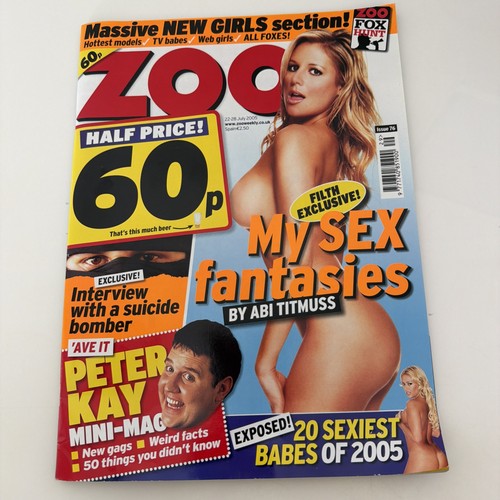 Zoo magazine july 2005 - magazine, 22-28