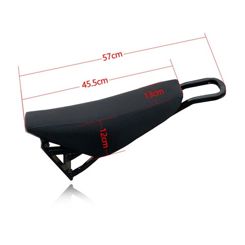 Motorcycle style seat for - motorcycle,