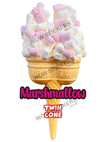 Ice cream van - , sticker