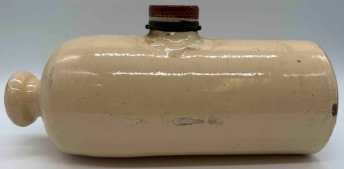 Vintage stoneware ceramic bed - stoneware,