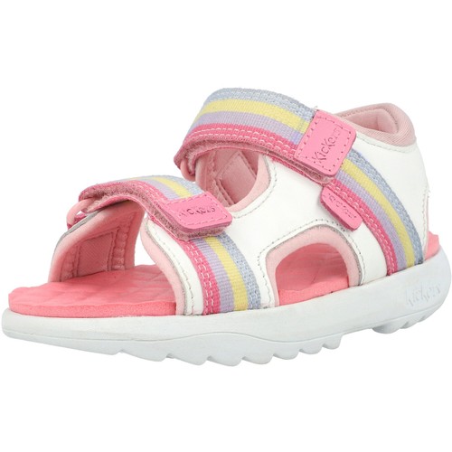Kickers kickster white - white, sandals