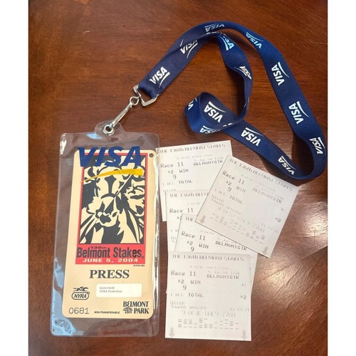 2004 belmont stakes press pass - 2004,