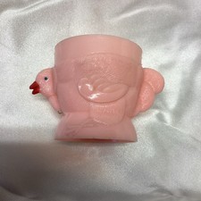 VINTAGE  PLASTIC CHICKEN EGG