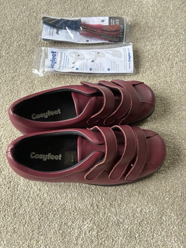 Cosyfeet leather alison shoes - leather,